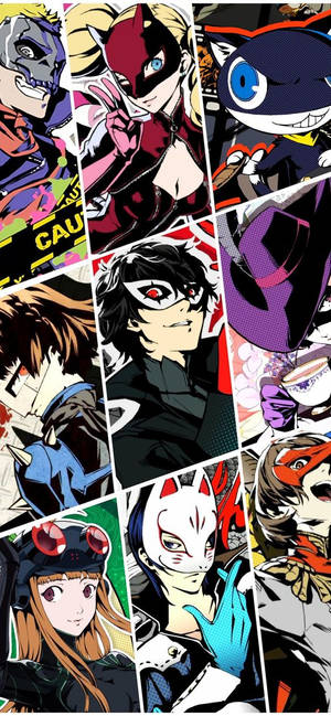 โทรศัพท์ Persona 5 — กาแล็กซี A วอลเปเปอร์