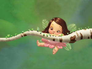 นางฟ้าตัวน้อยน่ารักบนเดสก์ท็อป — น่ารัก สำหรับเดสก์ท็อป วอลเปเปอร์