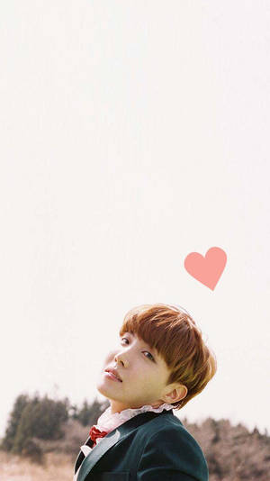 น่ารัก BTS J-Hope หัวใจ — น่ารัก bts วอลเปเปอร์