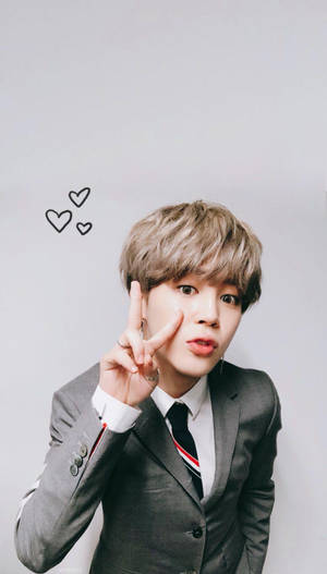 น่ารัก BTS จีมินในชุดยูนิฟอร์ม — น่ารัก bts วอลเปเปอร์