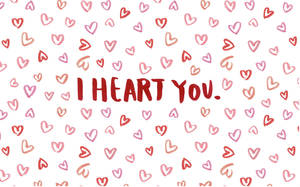 น่ารักสวยงาม I Heart You สำหรับคอมพิวเตอร์