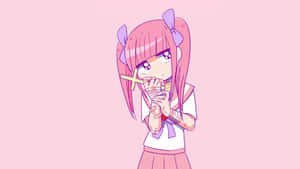 น่ารักสุดๆ พื้นหลังคawaii สีชมพู