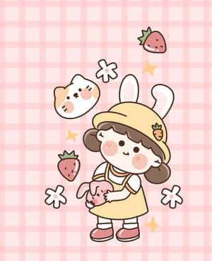 น่ารักเพื่อนการ์ตูนในโลกสดใส — การ์ตูนน่ารัก วอลเปเปอร์