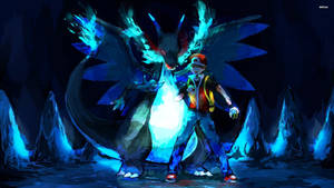 บลูชาริซาร์ดโปเกมอนเท่ๆกับแอช
