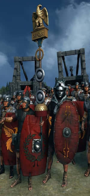 พื้นหลัง iPhone XS Total War Rome 2 — POCO F8 Pro วอลเปเปอร์