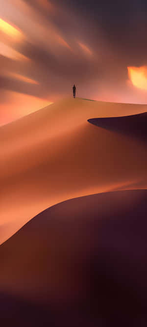Desert iPhone — ZTE Blade A76 วอลเปเปอร์