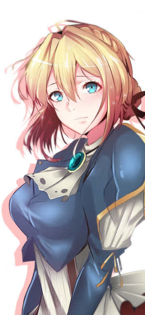 Violet Evergarden iPhone — POCO F7 วอลเปเปอร์