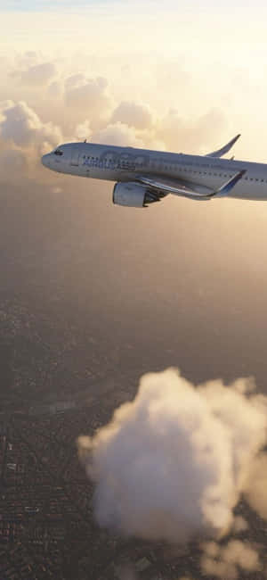 พื้นหลัง Iphone Xs Microsoft Flight Simulator — RedMagic 11 Pro วอลเปเปอร์
