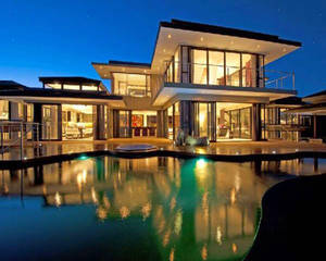 วอลเปเปอร์บ้านหรูสุขสันต์บ้านนี้ — 5:4 วอลเปเปอร์