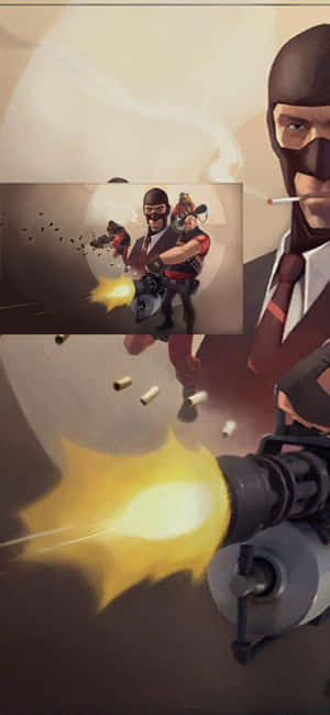 พื้นหลัง iPhone XS Team Fortress 2 — Realme C75 วอลเปเปอร์