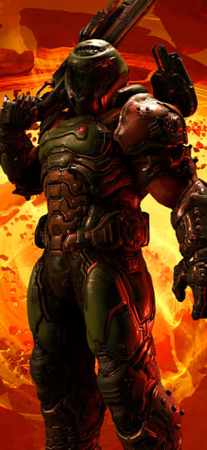 Doom Eternal iPhone — Redmi Note 15 วอลเปเปอร์