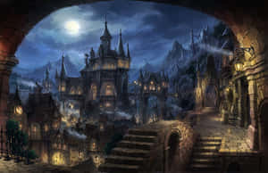 พื้นหลัง Fantasy Art — MacBook Pro M4 วอลเปเปอร์