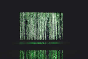 ภาพสุนทรียะสีเขียวเข้ม — MacBook Pro 14 วอลเปเปอร์