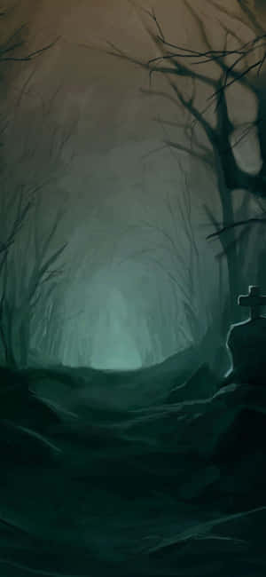 Spooky iPhone — Galaxy S25 Ultra วอลเปเปอร์