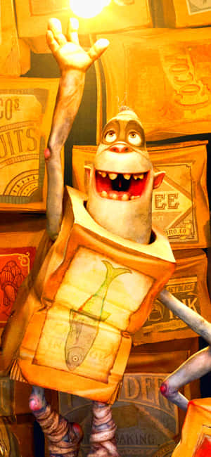 ปลายิ้มจาก The Boxtrolls — Oppo A6s วอลเปเปอร์