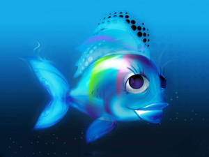 วอลเปเปอร์ปลาเท่ห์ตาใส