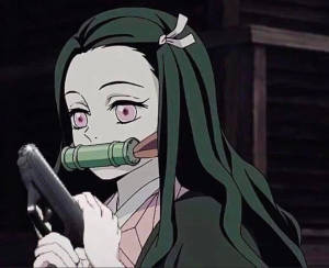 ปีศาจปืน Nezuko นักล่าปีศาจ