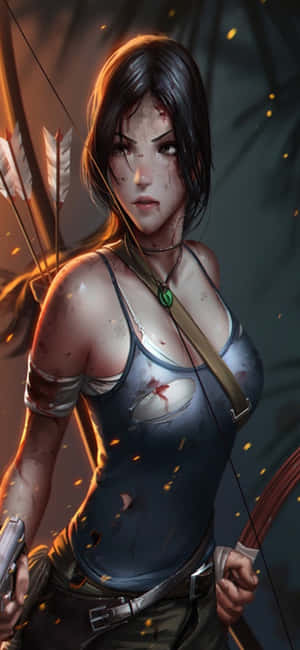 พื้นหลัง iPhone X Shadow Of The Tomb Raider — Redmi K90 Ultra วอลเปเปอร์