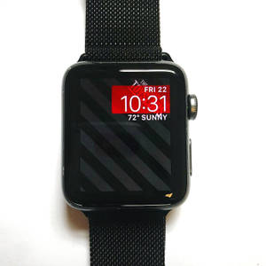 วอลเปเปรผิวโลหะตาข่าย Apple Watch — Apple Watch วอลเปเปอร์