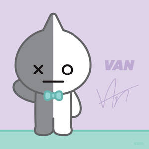วอลเปเปอร์ผู้ปกป้อง Van BT21 — Pixel Watch 5 วอลเปเปอร์
