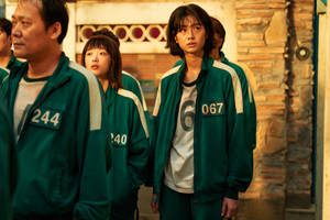 วอลเปเปอร์ผู้เล่น 067 รอบที่ 4 Squid Game — 067 กล่องเกม วอลเปเปอร์