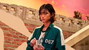 วอลเปเปอร์ผู้เล่นลูกแก้ว 067 Squid Game — 067 กล่องเกม วอลเปเปอร์