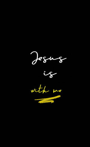 พระเยซูอยู่กับฉัน Jesus 4K iPhone — RedMagic Astra วอลเปเปอร์