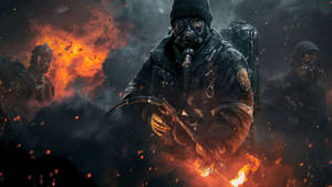 วอลเปเปอร์เครื่องพ่นไฟ The Division 2 — 2560x1440 วอลเปเปอร์
