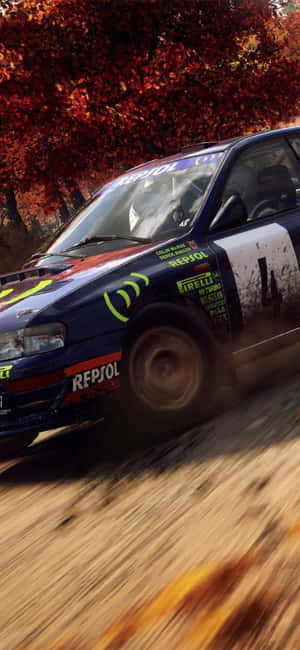 พื้นหลัง Dirt Rally iPhone Xs — Oppo A6t วอลเปเปอร์