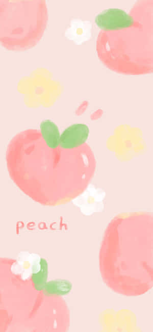 Cute Peach — กาแล็กซี A27 วอลเปเปอร์