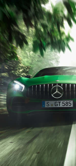 พื้นหลัง Android AMG GT-R — POCO M8 วอลเปเปอร์