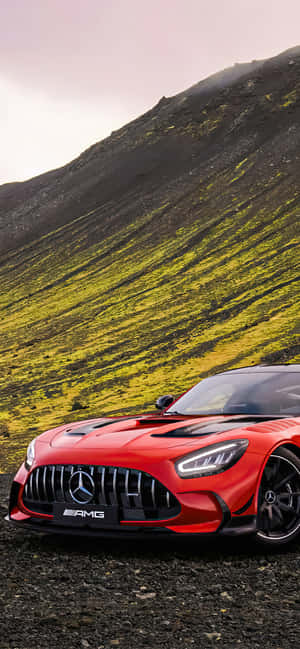 พื้นหลัง Android AMG GT-R — Nothing Phone (3a) Pro วอลเปเปอร์