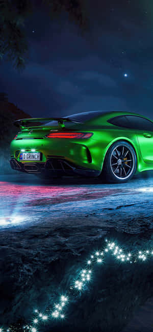 พื้นหลัง iPhone Xs Mercedes AMG — กาแล็กซี่ M วอลเปเปอร์