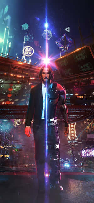 พื้นหลัง Iphone Xs Max Cyberpunk 2077 — Vivo V วอลเปเปอร์