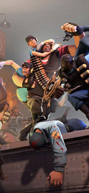 พื้นหลัง Iphone Xs Team Fortress 2 — Realme C75 วอลเปเปอร์