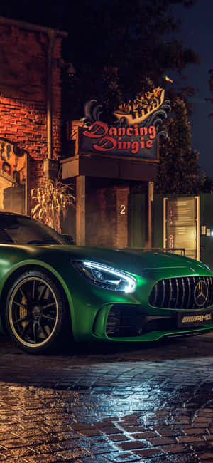 พื้นหลัง Iphone X Amg Gt-r — Honor 600e วอลเปเปอร์