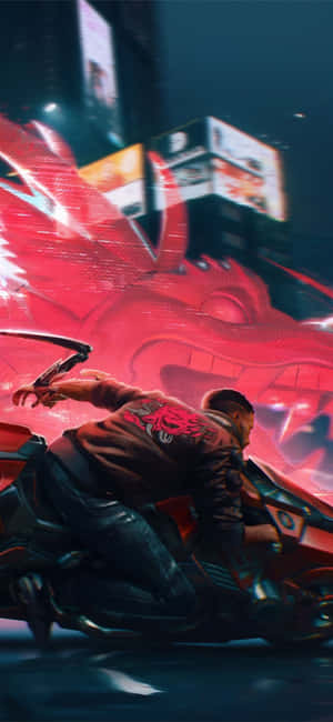 วอลเปเปอร์ iPhone XS Max Cyberpunk 2077 — Realme C71 วอลเปเปอร์