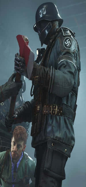 พื้นหลัง iPhone Xs Wolfenstein II — RedMagic 10 Air วอลเปเปอร์