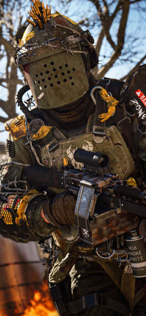 พื้นหลัง Iphone X Call Of Duty Black Ops Cold War — POCO M8s วอลเปเปอร์