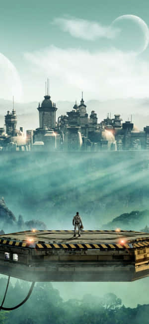 พื้นหลัง Iphone X Civilization Beyond Earth — POCO F9 Pro วอลเปเปอร์
