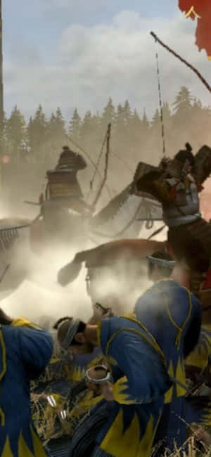พื้นหลัง iPhone X Total War Shogun 2 — Oppo Reno15 F วอลเปเปอร์