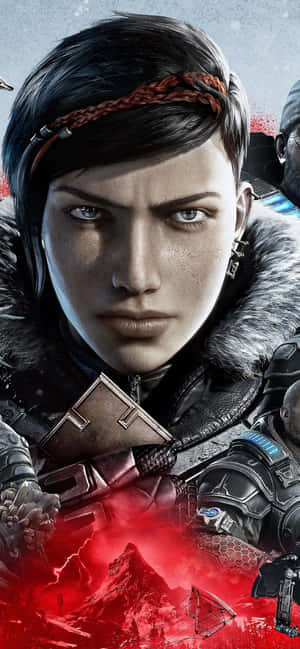พื้นหลัง Gears of War 5 iPhone Xs Max — เทคนo แคเมรอน วอลเปเปอร์