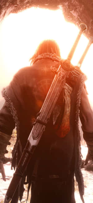 พื้นหลัง iPhone X Shadow Of Mordor — Redmi 17 วอลเปเปอร์