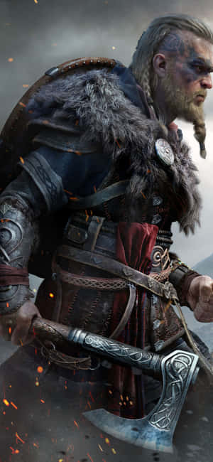 พื้นหลัง iPhone Xs Assassin's Creed Valhalla — RedMagic 10 Air วอลเปเปอร์