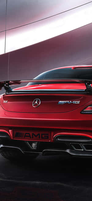 พื้นหลัง iPhone X AMG GT-R — Honor 500 Pro วอลเปเปอร์