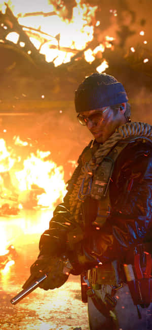 พื้นหลัง iPhone X Call Of Duty Black Ops Cold War — POCO M8 Pro วอลเปเปอร์
