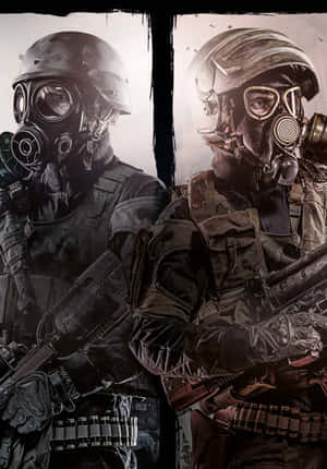 พื้นหลัง Metro Last Light สำหรับ iPhone X — เกมมิ่ง GIF วอลเปเปอร์