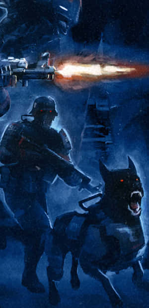 พื้นหลัง Wolfenstein Ii สำหรับ Pixel 3xl — เกมมิ่ง GIF วอลเปเปอร์