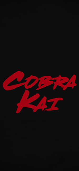 พื้นหลัง Cobra Kai iPhone Xr — RedMagic วอลเปเปอร์
