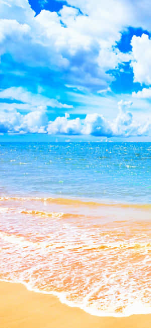 พื้นหลังชายหาด iPhone XS — Nothing Phone (3a) Pro วอลเปเปอร์